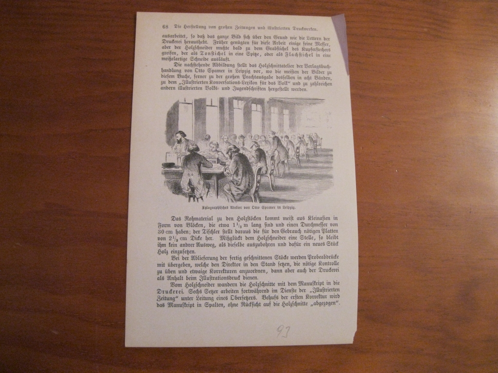 Primeros talleres de holografías, 1893. Anónimo